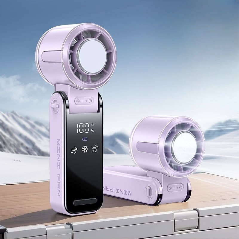 mini ventilateur climatiseur rechargeable portable