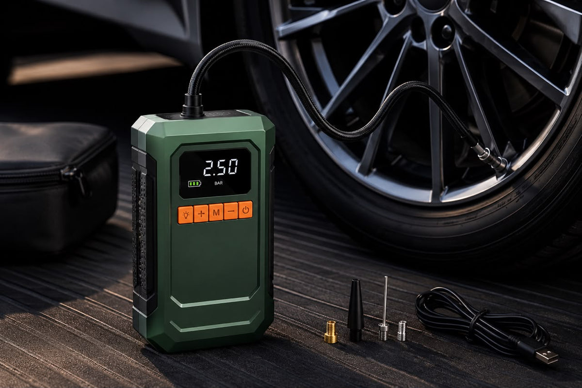 ✅compresseur d'air portable rechargeable
