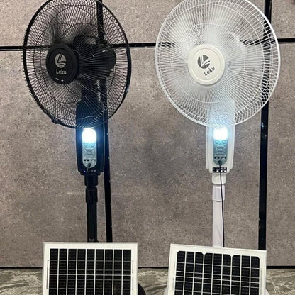 ☀️ COOLSUN — Ventilateur Solaire Rechargeable