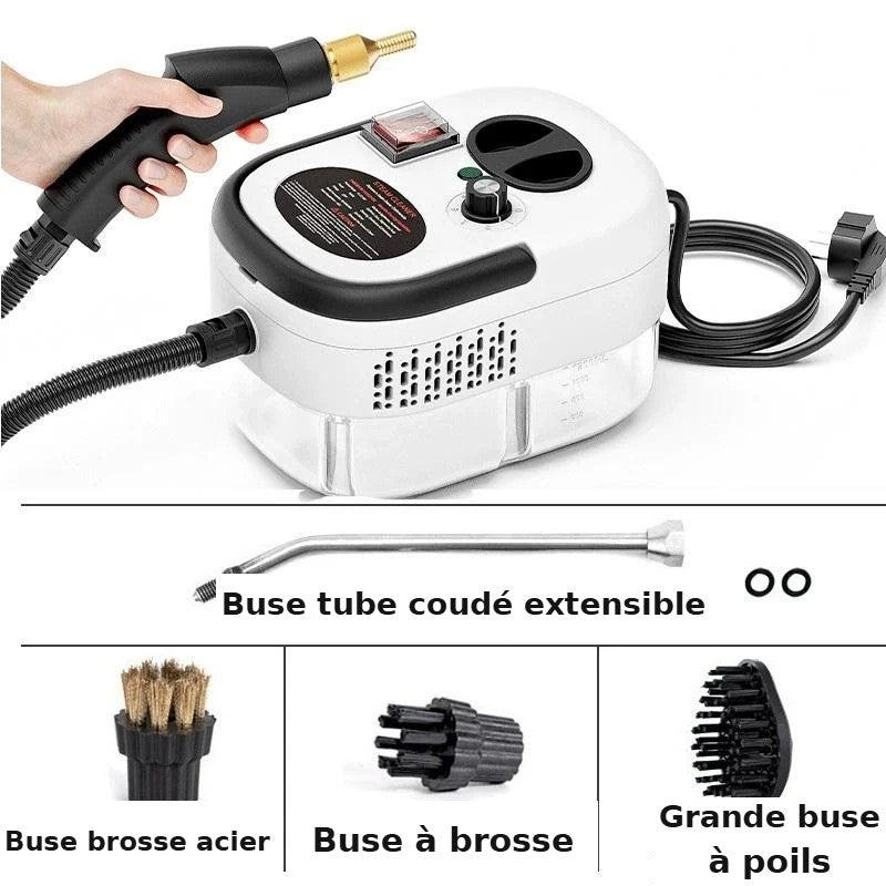 Nettoyeur Vapeur Multi-Usage 2500W - buses et accessoires