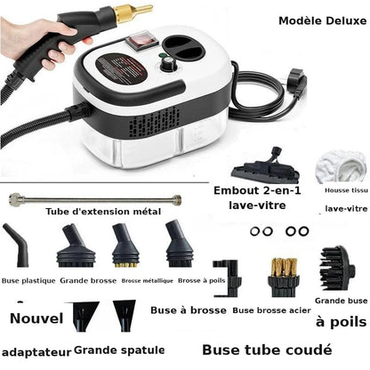 Nettoyeur Vapeur Multi-Usage 2500W et accessoires complets